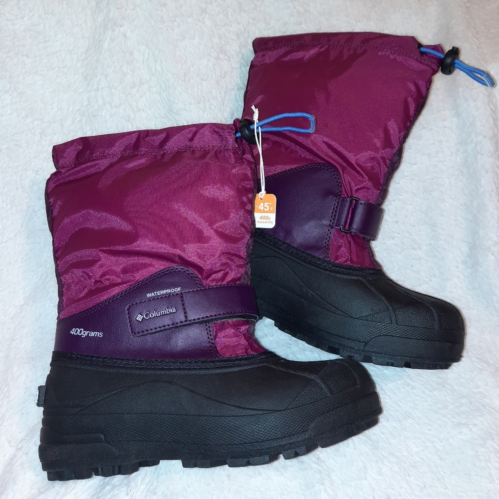 🇺🇲sz 4 Columbia Girl Snow Winter Boots -45°F